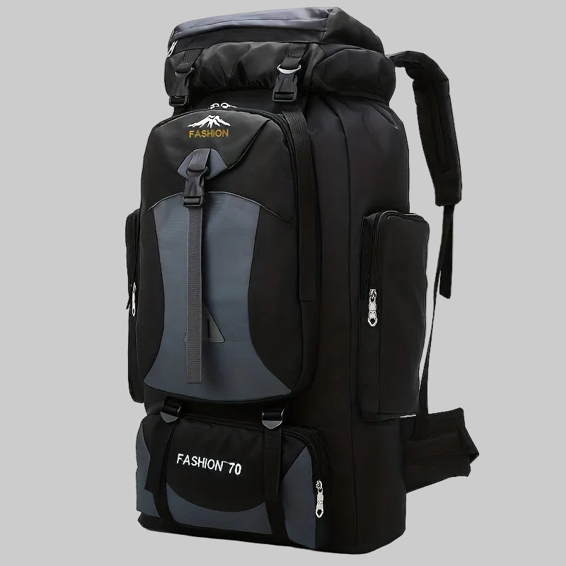 Duży plecak turystyczny 70L – model outdoorowy z regulowanymi paskami