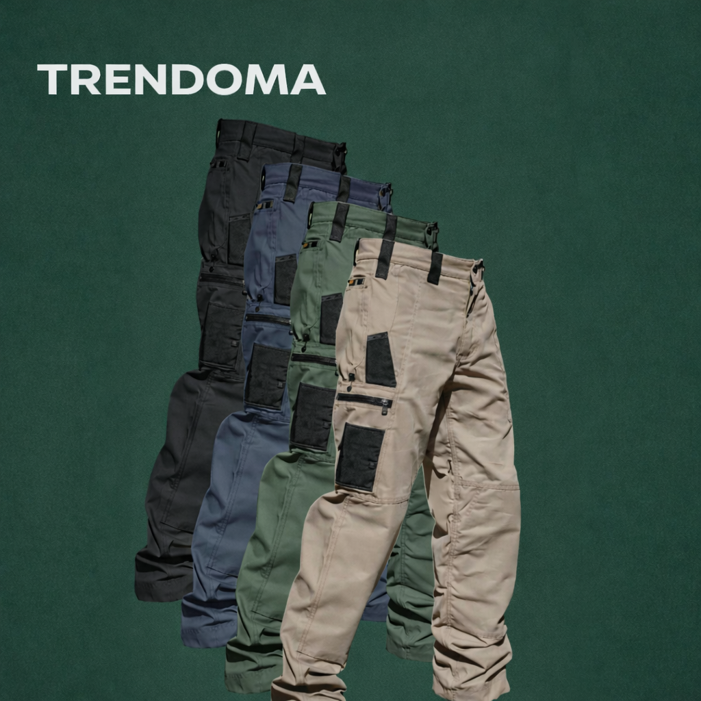 Męskie spodnie taktyczne cargo – wytrzymały, użytkowy design do zastosowań outdoorowych