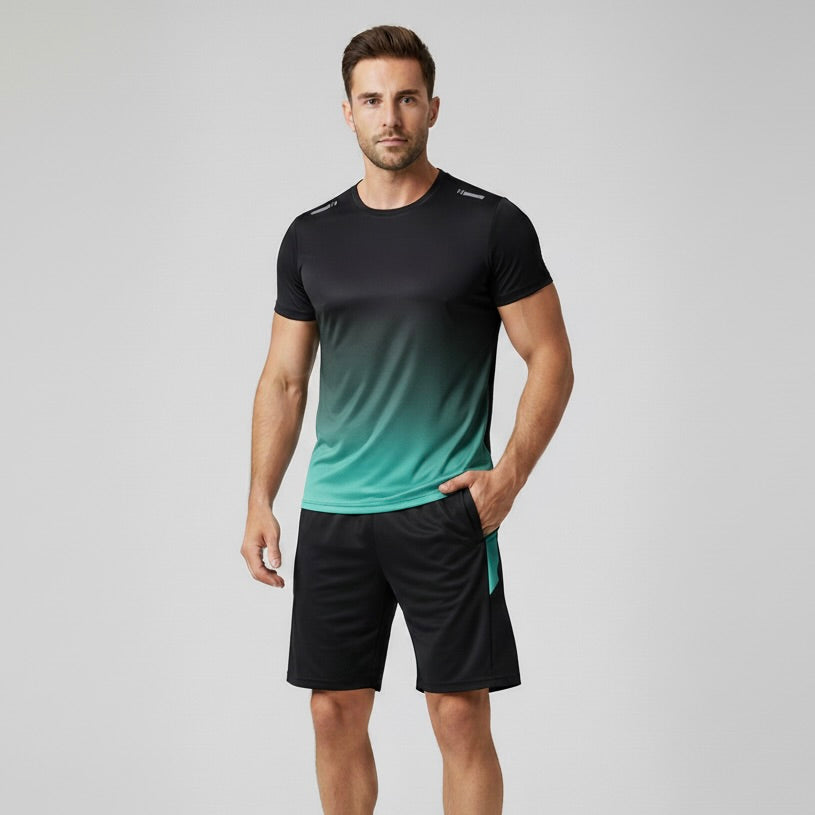 Zestaw sportowy męski | Dwuczęściowy komplet treningowy