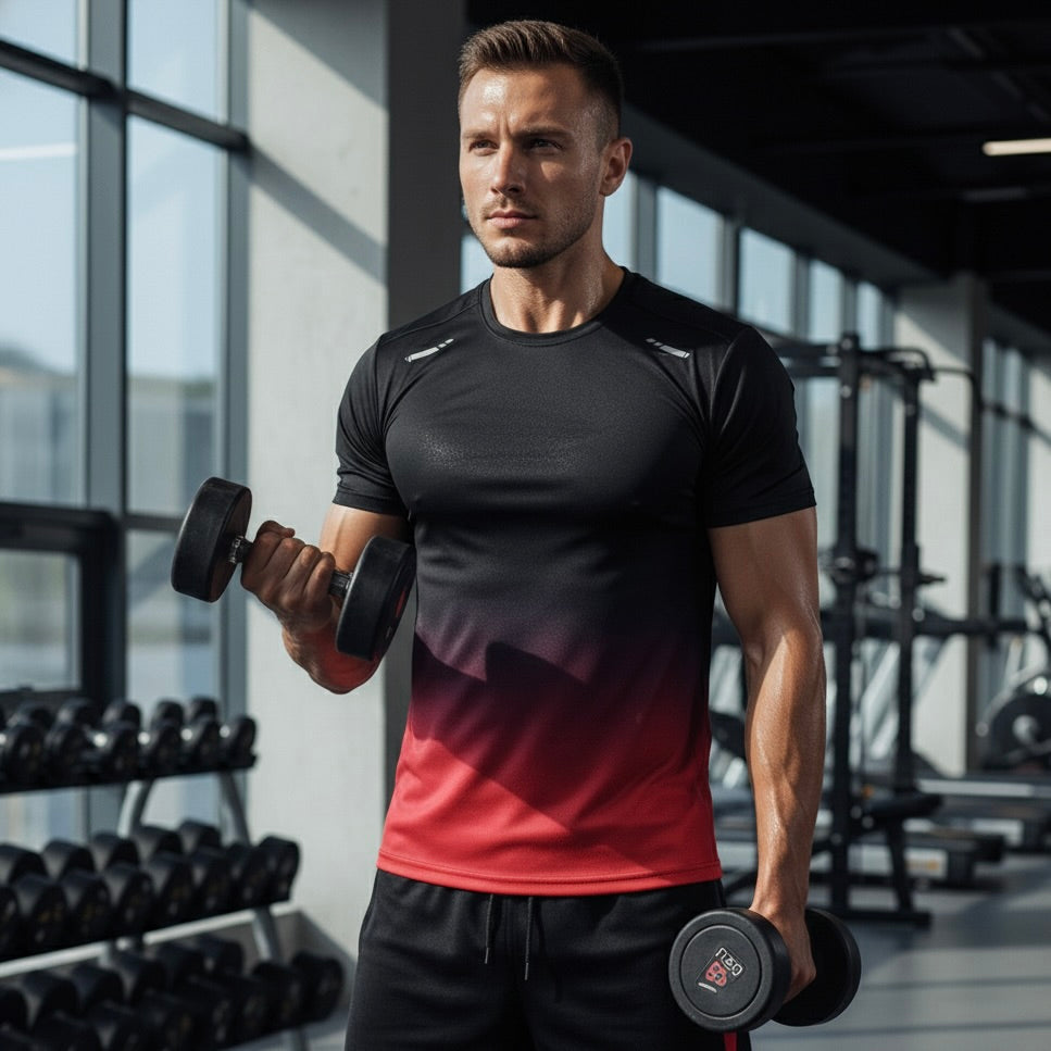 Zestaw sportowy męski | Dwuczęściowy komplet treningowy