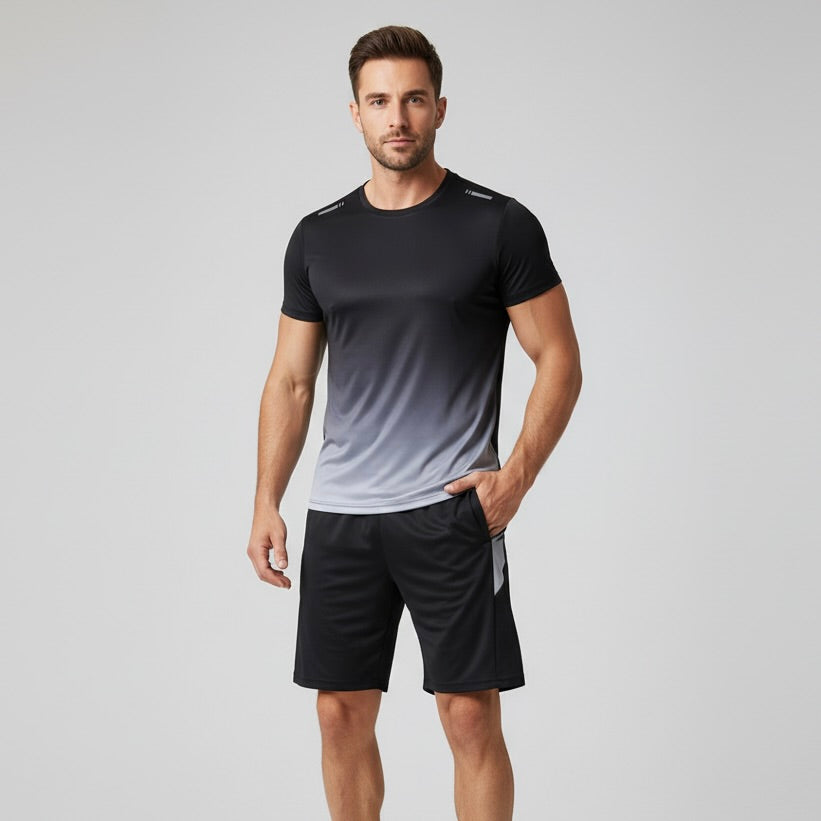 Zestaw sportowy męski | Dwuczęściowy komplet treningowy