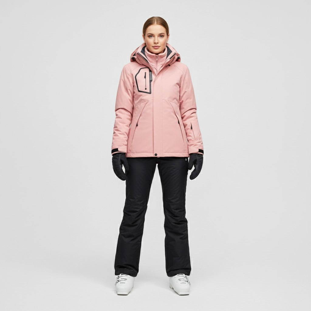 Zestaw zimowy damski | Dwuczęściowy komplet outdoorowy