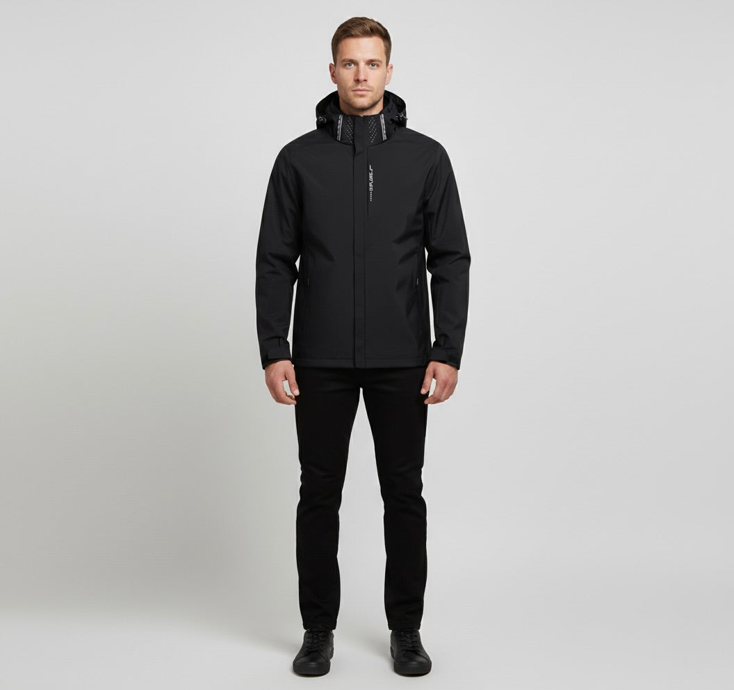 Męska kurtka softshellowa | Model z zamkiem do użytku outdoorowego