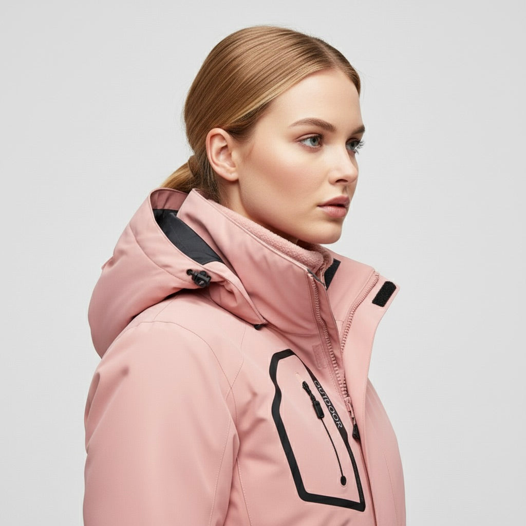 Zestaw zimowy damski | Dwuczęściowy komplet outdoorowy