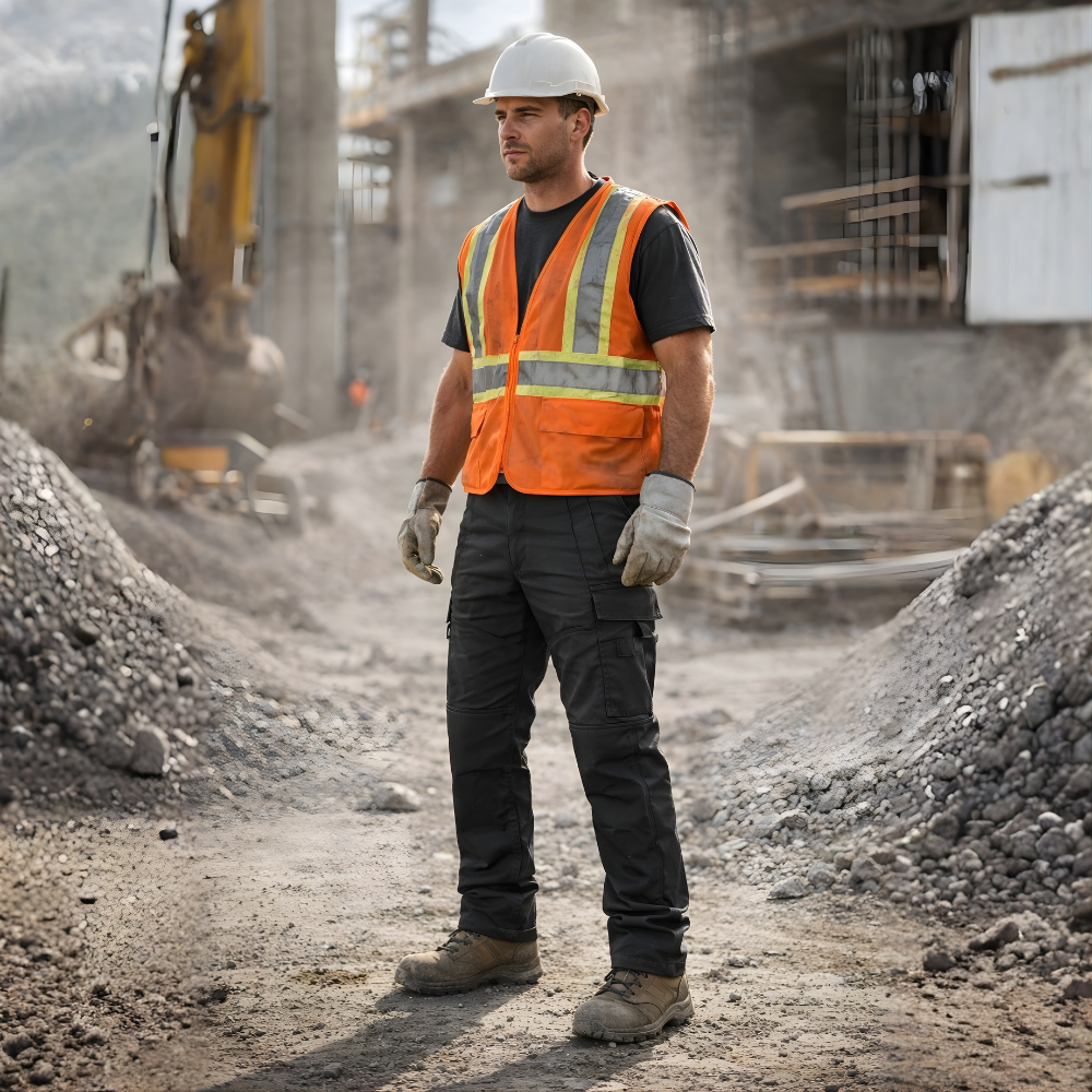 Męskie spodnie taktyczne cargo – wytrzymały, użytkowy design do zastosowań outdoorowych