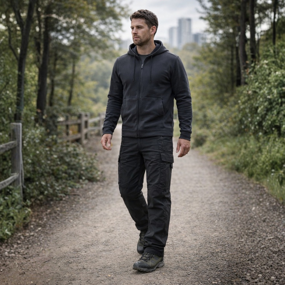 Męskie spodnie taktyczne cargo – wytrzymały, użytkowy design do zastosowań outdoorowych