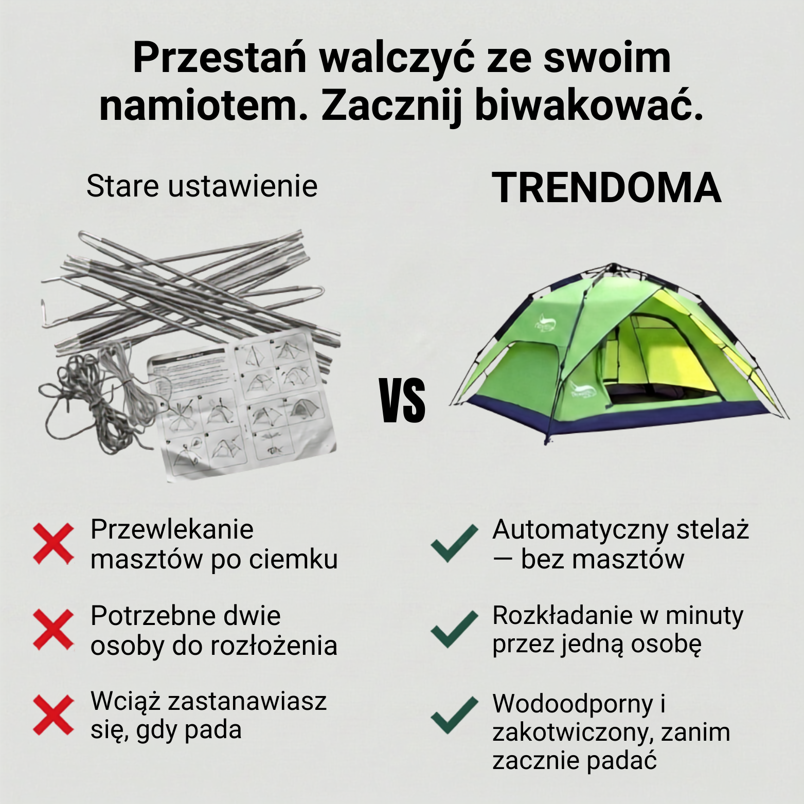 Namiot 3-osobowy – lekki i całoroczny – trekking i wyprawy z plecakiem