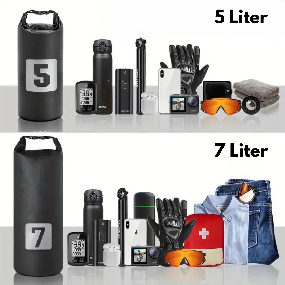 Sakwy rowerowe na widelec | Wodoodporne torby na długie trasy