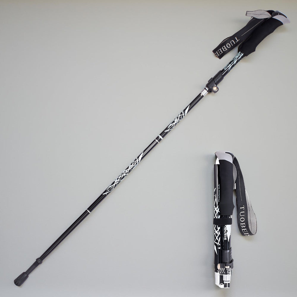 Kije trekkingowe składane teleskopowe | Model outdoorowy do wędrówek