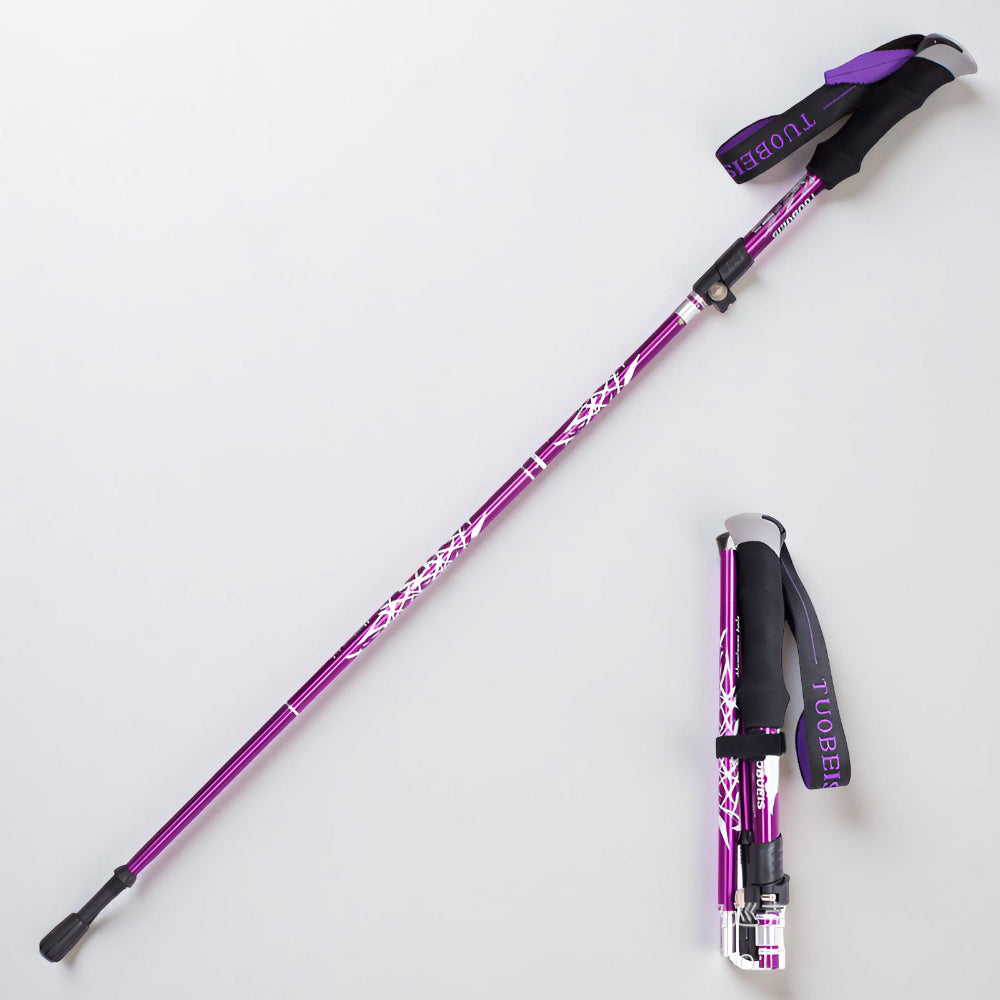 Kije trekkingowe składane teleskopowe | Model outdoorowy do wędrówek