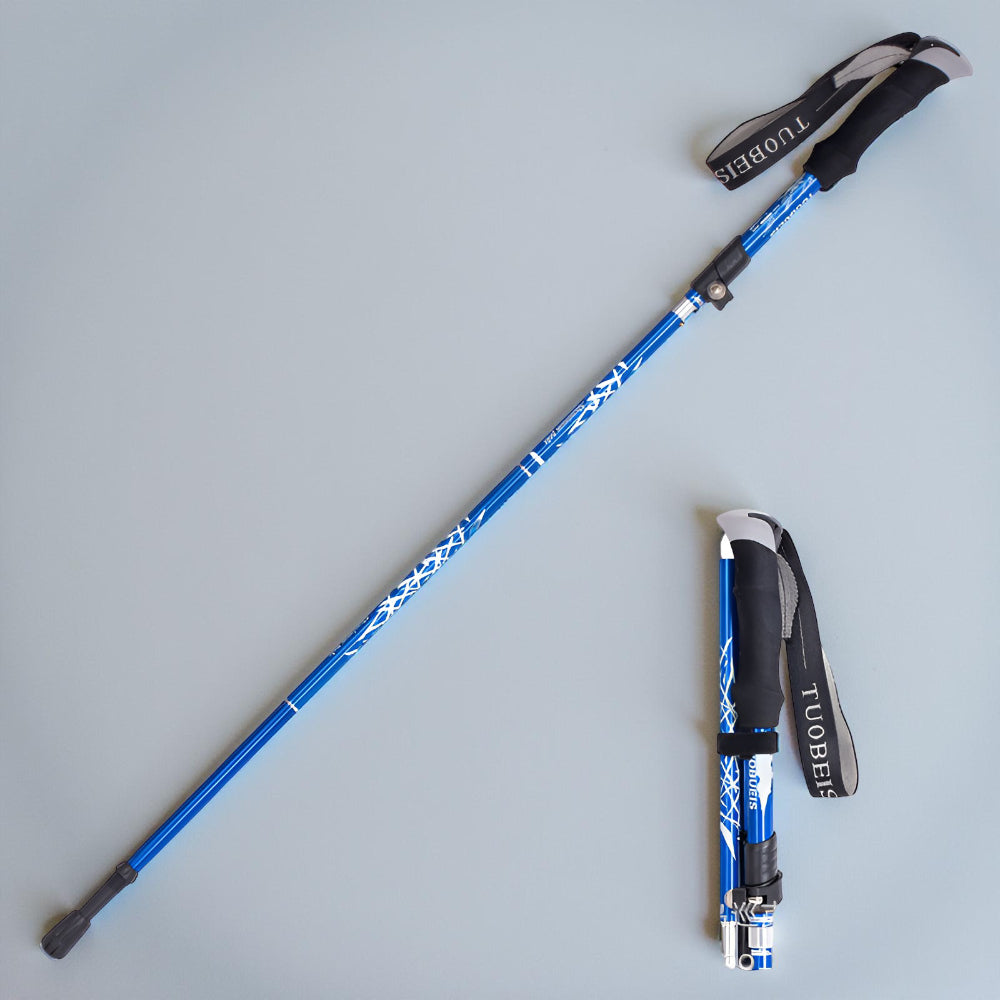 Kije trekkingowe składane teleskopowe | Model outdoorowy do wędrówek