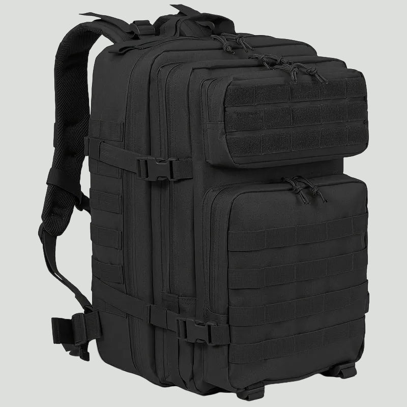 Plecak outdoorowy 45L – pojemny model w stylu MOLLE do trekkingu i biwakowania