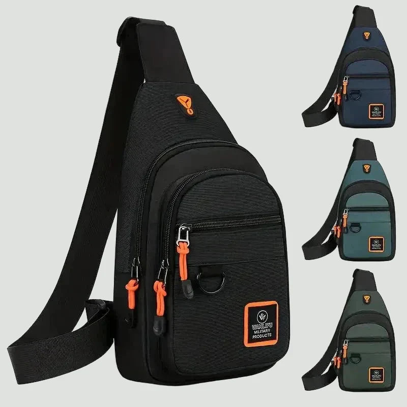 Lekka torba outdoorowa na ramię – kompaktowy model użytkowy