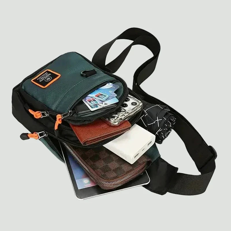 Lekka torba outdoorowa na ramię – kompaktowy model użytkowy