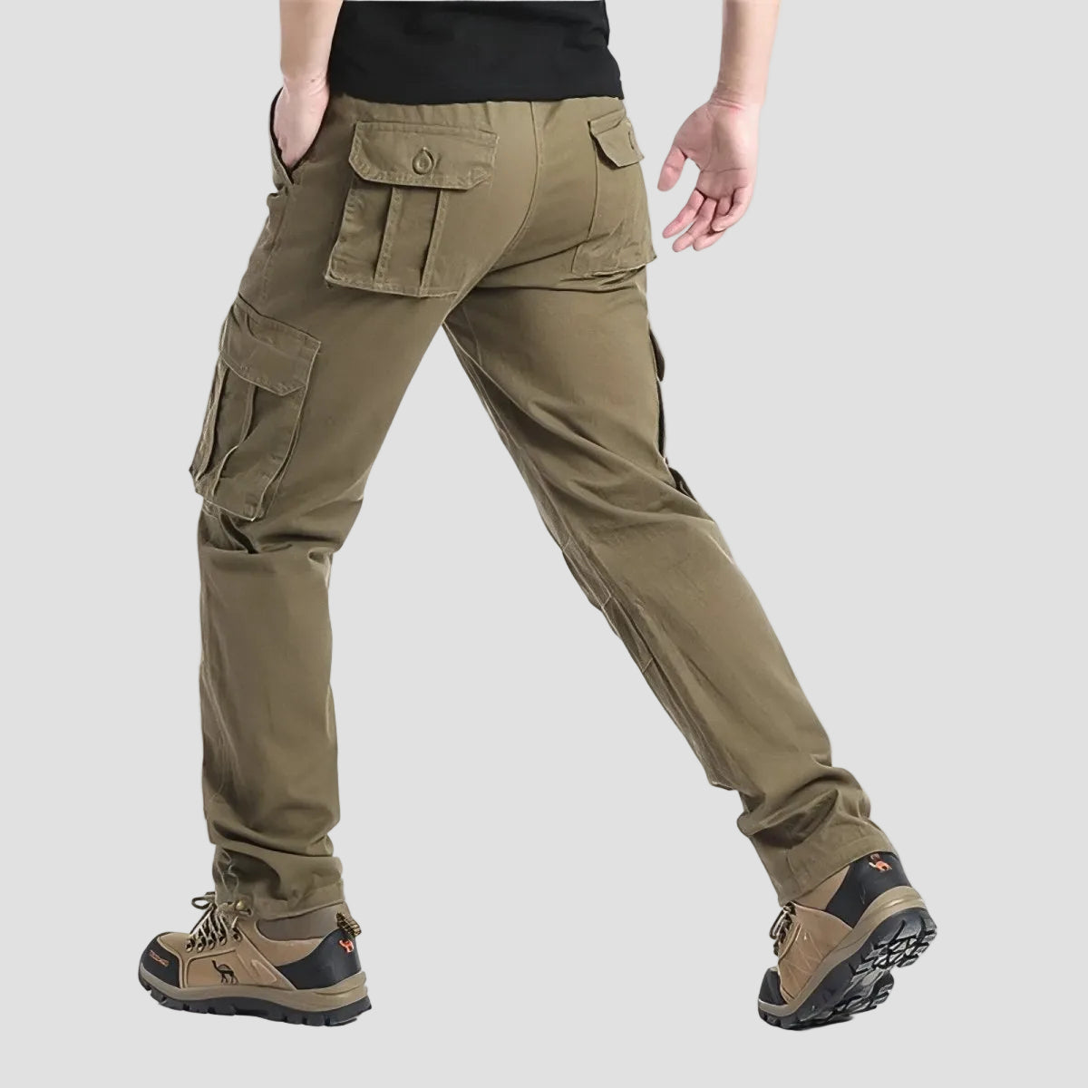 Oddychające spodnie trekkingowe – design z kieszeniami cargo do użytku outdoorowego