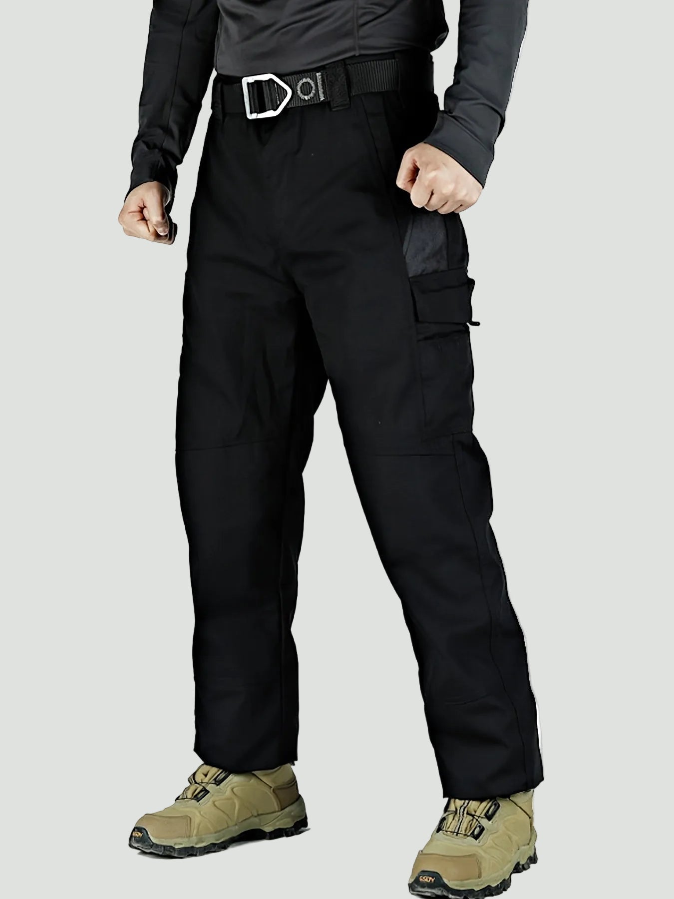 Męskie spodnie taktyczne cargo – wytrzymały, użytkowy design do zastosowań outdoorowych