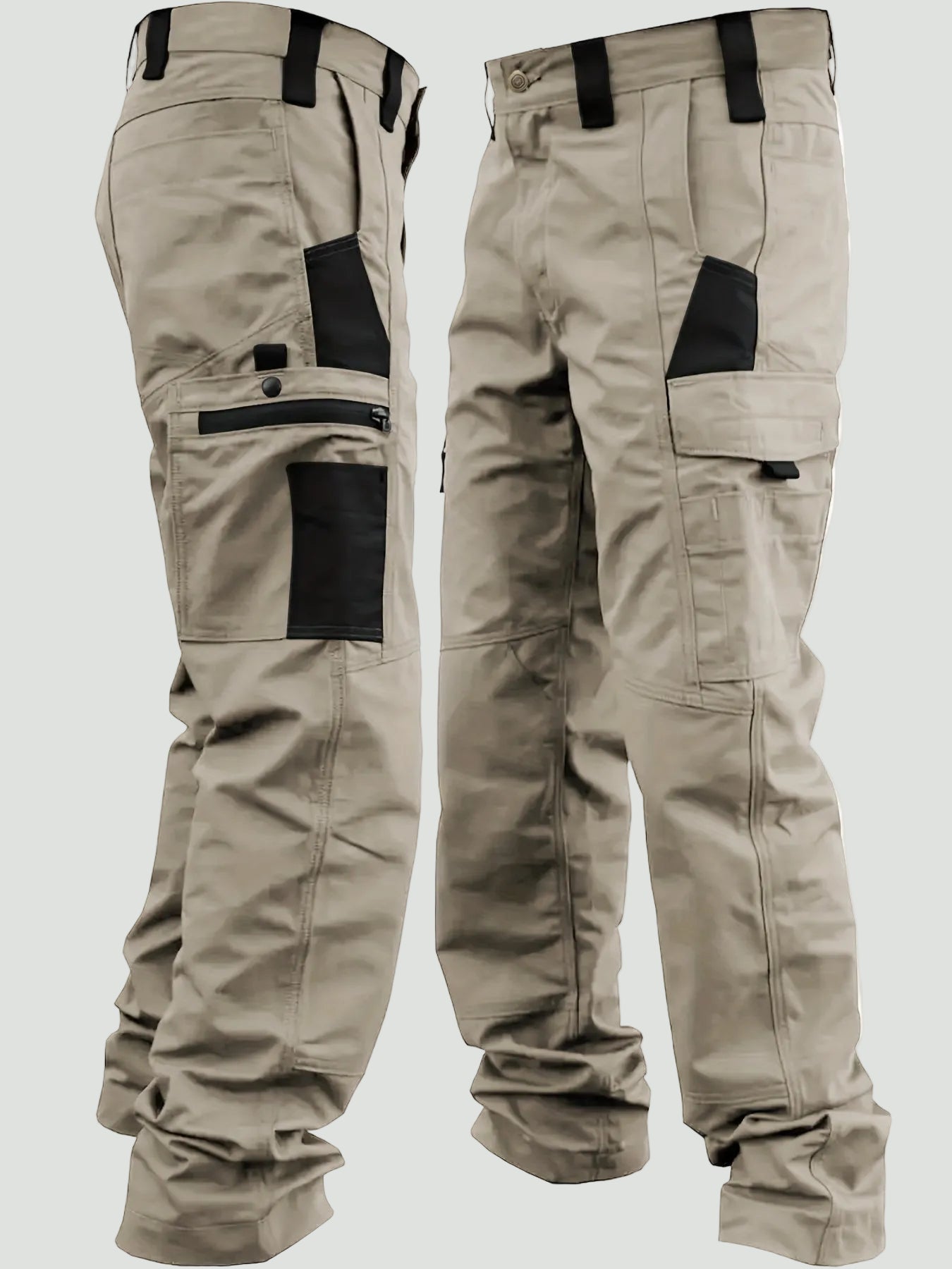 Męskie spodnie taktyczne cargo – wytrzymały, użytkowy design do zastosowań outdoorowych