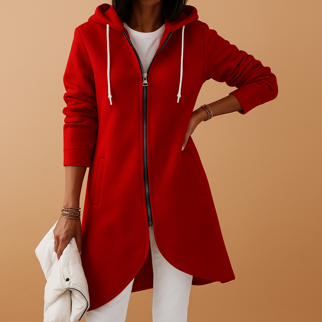 Kardigan damski zapinany na zamek | Wygodny i stylowy fason na co dzień