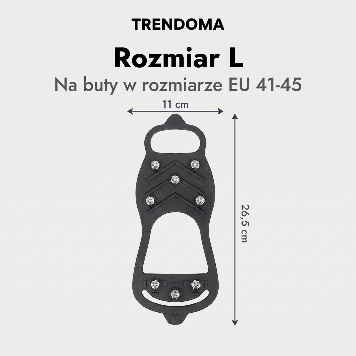 Raczki rozmiar L wymiary