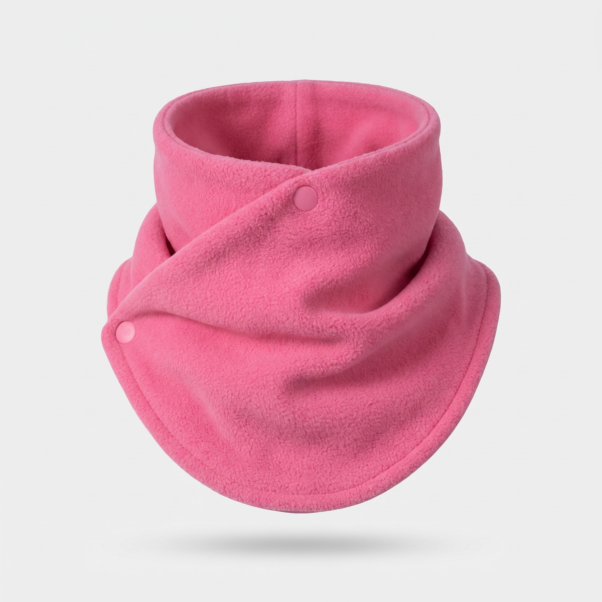 Komin na szyję polarowy – zapinany na zatrzaski - damski i męski