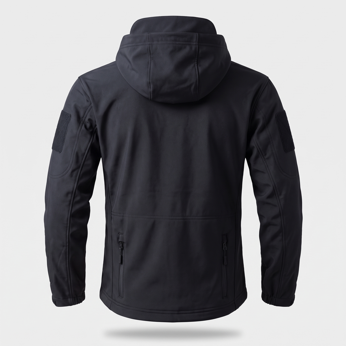 Kurtka softshell męska myśliwska – moro - z polarem - 8 kieszeni na zamek