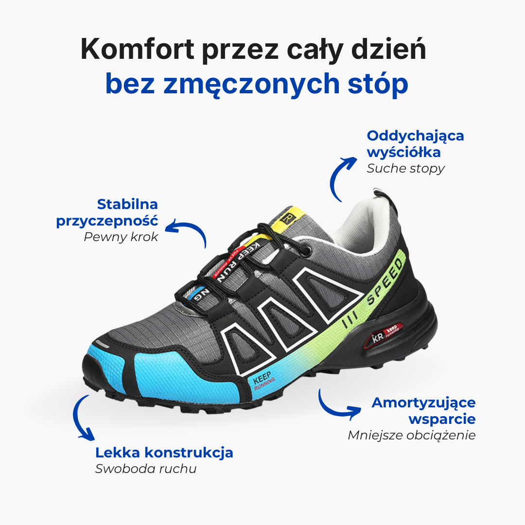 Buty trekkingowe męskie – antypoślizgowa podeszwa i ochrona przed wilgocią