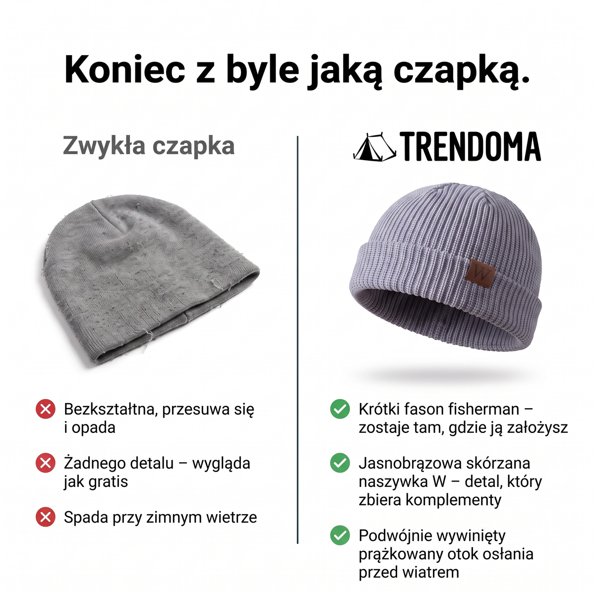 Czapka dokerka fisherman vs zwykła czapka – porównanie